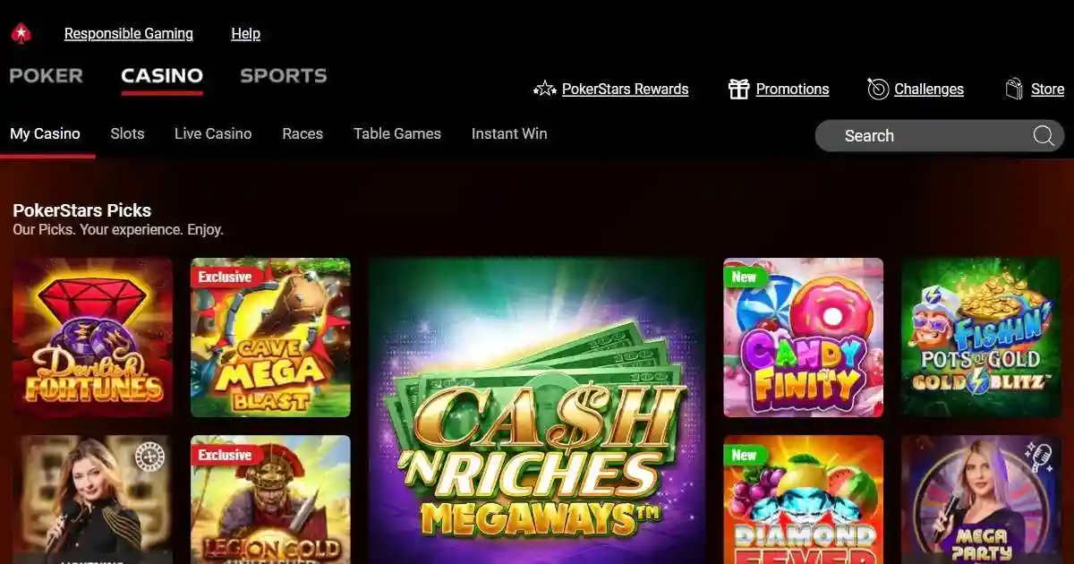 PokerStars póker y casino online